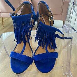 Blue Sandals